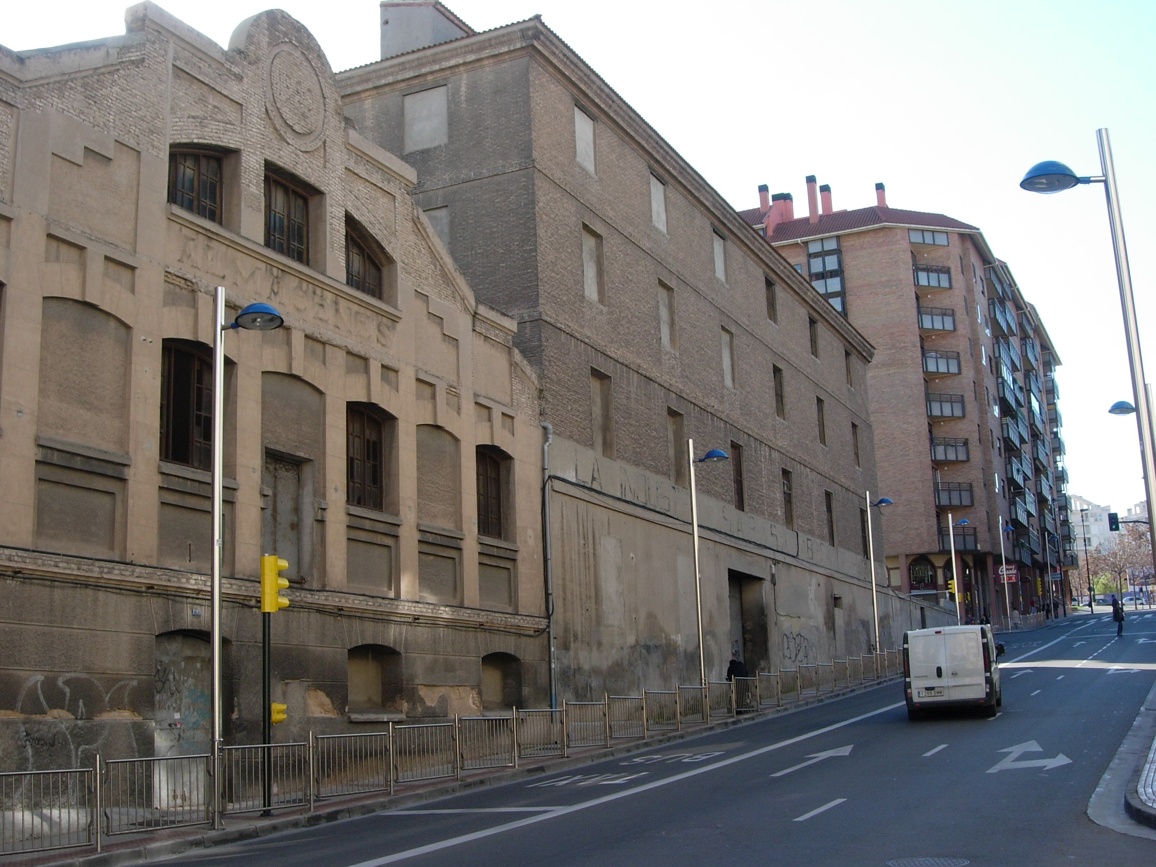 Última fase de rehabilitación de la Antigua Fábrica de Harinas de Zaragoza