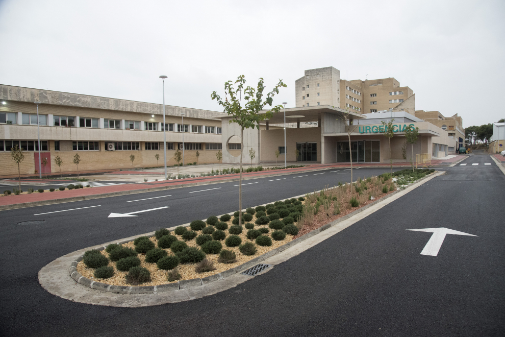 Inauguración del edificio de Urgencias del Hospital de Huesca